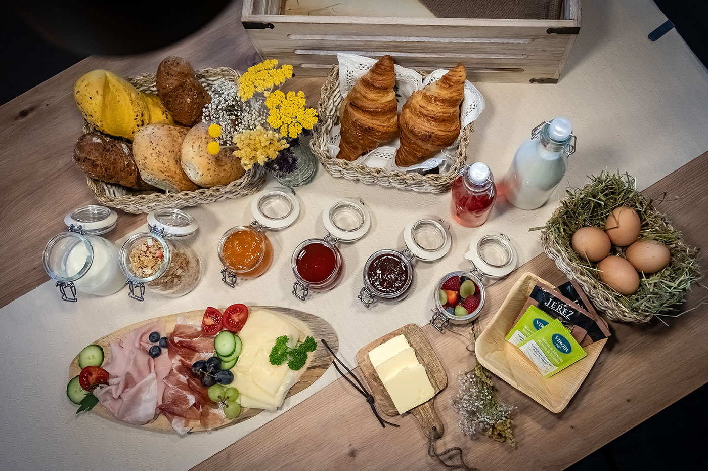 Fruehstueck Bauernhof Suedtirol